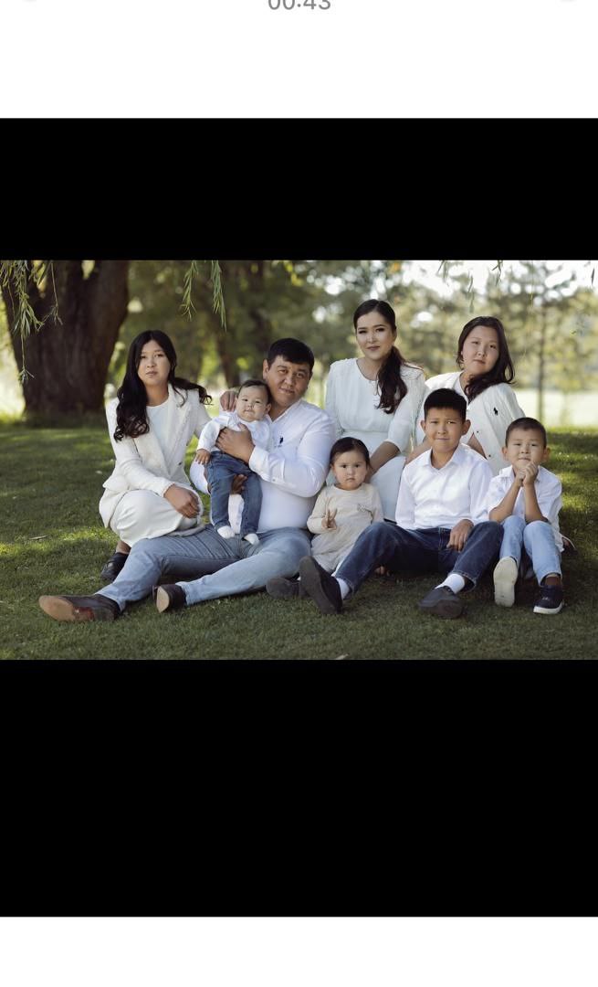 Семья Наргизы на отдыхе