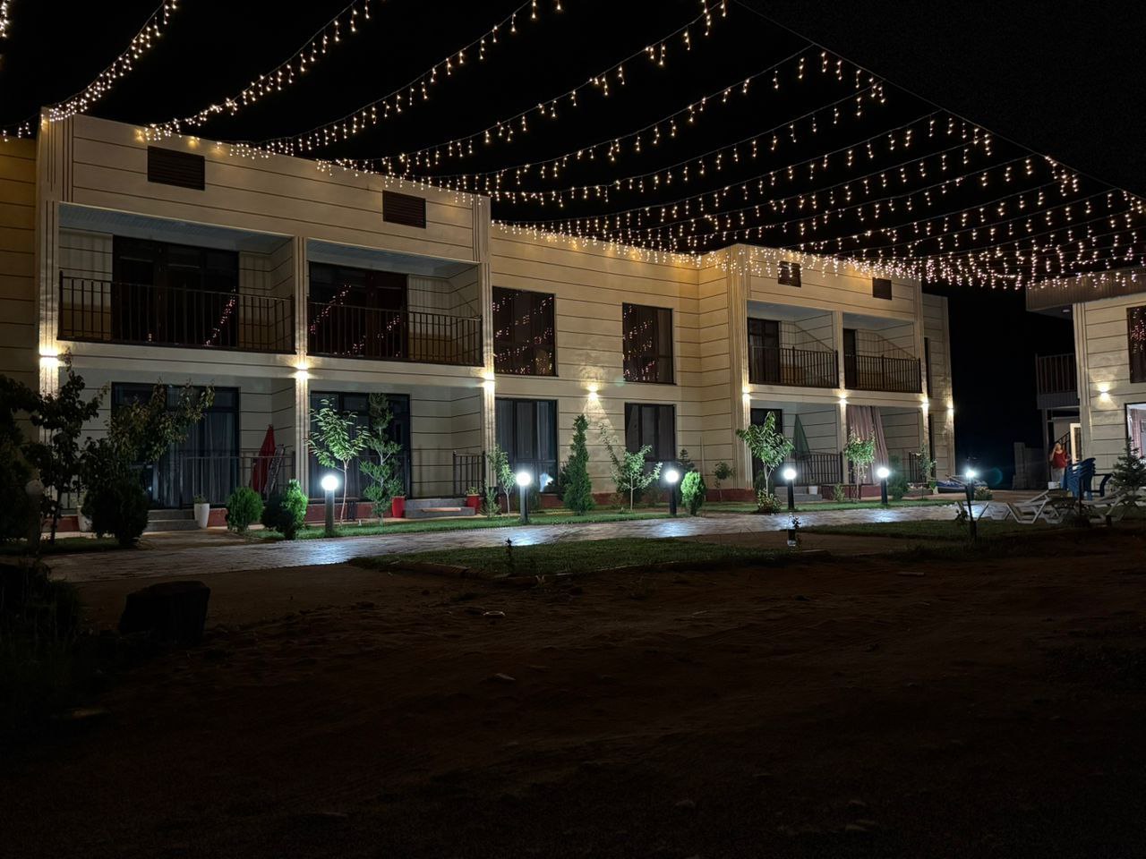 Гостевой дом Айкол в селе Чырпыкты фасад